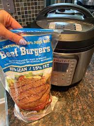instant pot frozen burgers melanie cooks