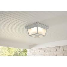 Find great deals on ebay for white flush mount ceiling light. Auction Ohio Hampton Bay Outdoor Lighting