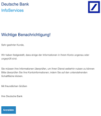 N26 exists to make your life easier. Deutsche Bank Phishing Aktuell Diesen Fake Mails Durfen Sie Nicht Trauen