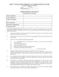Template Letter Of Agreement Temporary Employment Contract Form