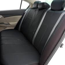 Fh Group Deluxe Leatherette 47 In X 23 In X 1 In Full Set Seat Cov