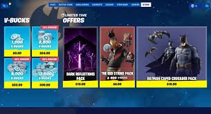 Fortnite now commands more than 30 million online players with more and more players joining the battlefields. Ifiremonkey On Twitter If You Ever Wanted To Know What The V Bucks Menu Looks Like If You Have None Of The Limited Time Offers Claimed Here You Go This Is On My