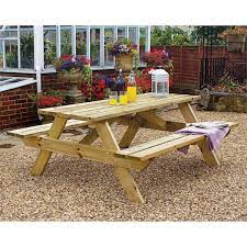 Anchor Fast Milldale Picnic Bench 1 8m