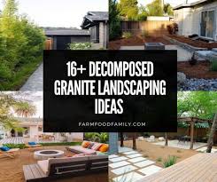 decomposed granite landscaping ideas