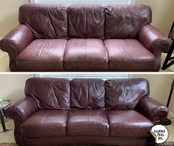 leather furniture color restoration
