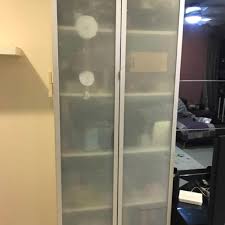 Ikea Billy Wall Cabinet With Glass Door