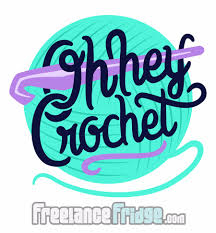 oh hey crochet logo design freelance