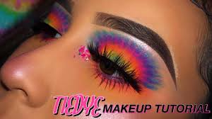 tiedye eye makeup tutorial you