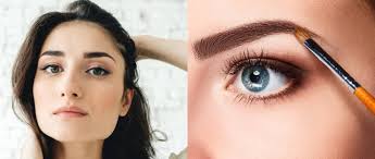 eyebrow makeup tutorial step