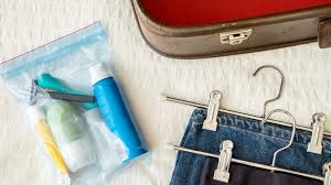 pack your toiletry bag for travel