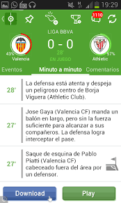 Resultado de imagen de aplicacion de resultados de futbol resultados y estadisticas