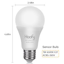 Dusk To Dawn Light Bulbs Haofy Smart Sensor Led Bulb 7w E27