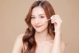 korean makeup style on face
