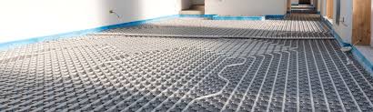 radiant floors heating installation