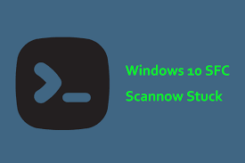 windows 10 sfc scannow stuck at 4 5 30