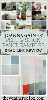 Magnolia homes peel & stick. I Tried Peel And Stick Magnolia Home Paint Samples Here S What Happened The Weathered Fox