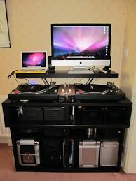 Malm white desk 140x65 cm. How To Create A Professional Dj Booth From Ikea Parts Dj Techtools