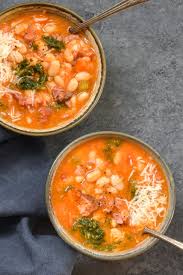 smoky white bean ham soup once upon