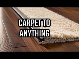 transitioning carpet to any floor with