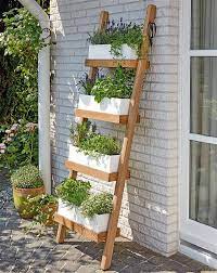 ladder planter vertical stands for