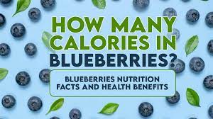 blueberries nutrition facts and health