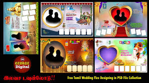 tamil wedding flex banner designing in