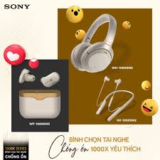 Sony Vietnam - Bạn thích mẫu tai nghe chống nào nào nhất...