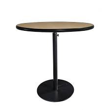 The 30 Round Cafe Table W Black