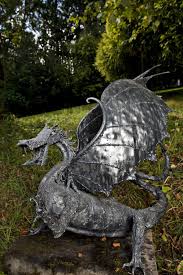 Hand Crafted Dragon Sculptures