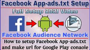 facebook app ads txt setup 2021 how to