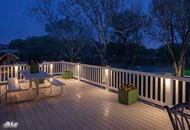 outdoor deck patio lighting ideas to