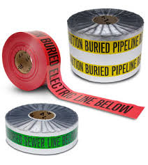 Pipe Marking Tape Custom Barricade Tape Underground Pipe