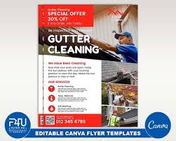 Buy Gutter Cleaning Flyer Diy Canva