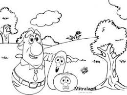 Larry the cucumber is, as his name implies, a cucumber. Veggietales Coloring Pages Help Kids Learn About Giving Mitraland