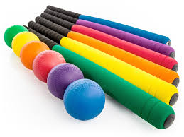 rainbow ultragrip foam baseball bat