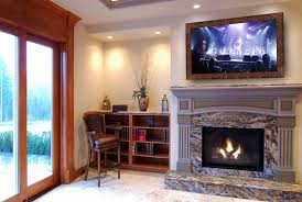A flat panel tv above your fireplace is very cool until you try and hide the cables. Hidden Television Framed Frameless Dielectric Mirror Tv