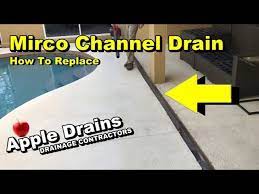 Mirco Channel Drain Pool Deck Drain