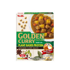 golden curry sauce with plant based