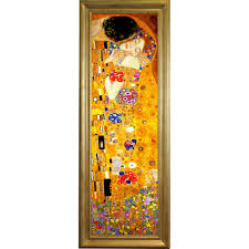 Files are available under licenses specified on their description page. Obraz Podswietlany Lampa Led Klimt Pocalunek 130x40cm