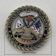 us army bronze challenge coin