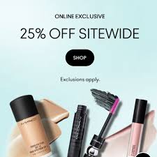 mac cosmetics 25 off sitewide ends
