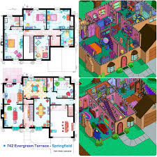 Floor Plan Of The Simpsons What
