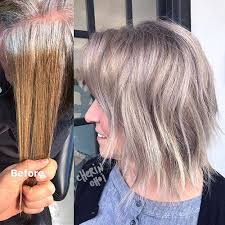 Chop your hair into a bob which falls around the ear length. Chic Ideas About Short Ash Blonde Hairstyles Crazyforus