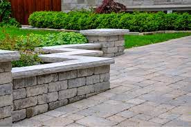 how to install pavers on a slope