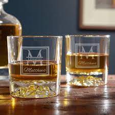 Whiskey Glasses Engraved Whiskey Glass