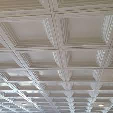 Sample Of Coffered Faux Tin Decorative