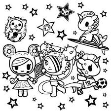 Unicorn coloring pages dog coloring page cute coloring pages coloring pages for girls coloring for kids download or print this amazing coloring page: Tokidoki X Jujube Downloadables