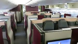 qatar airways 777 300er qsuite cabin