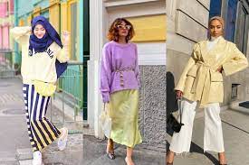 Jilbab yang cocok untuk baju warna pink di 2019 pakaian baju warna gold cocok dengan jilbab warna apa voal motif gamis kerudung variasi list warna hijau lemon antariku. 7 Kombinasi Warna Yang Cocok Dengan Busana Kuning Lemon Womantalk