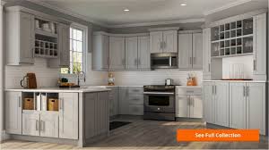 Shaker Wall Cabinets In Dove Gray